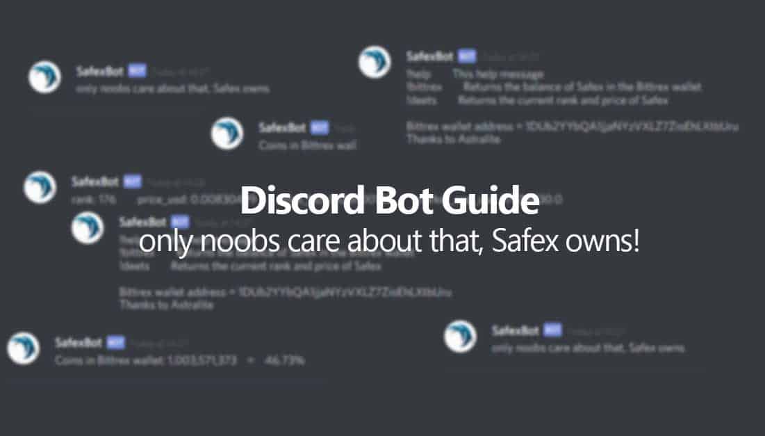 A Guide to the Safex Discord Bot