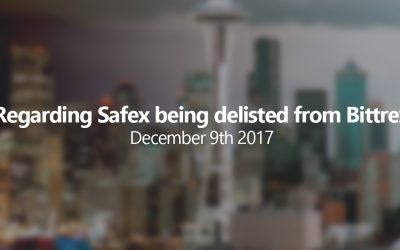Regarding Safex being delisted from Bittrex