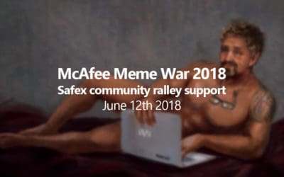 Safex community rally to support in the McAfee Meme Contest